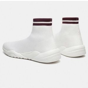 Zara sock sneakers,worn once